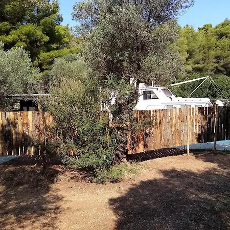 Ferienhaus Leonardo, Houseboat In The Pool *